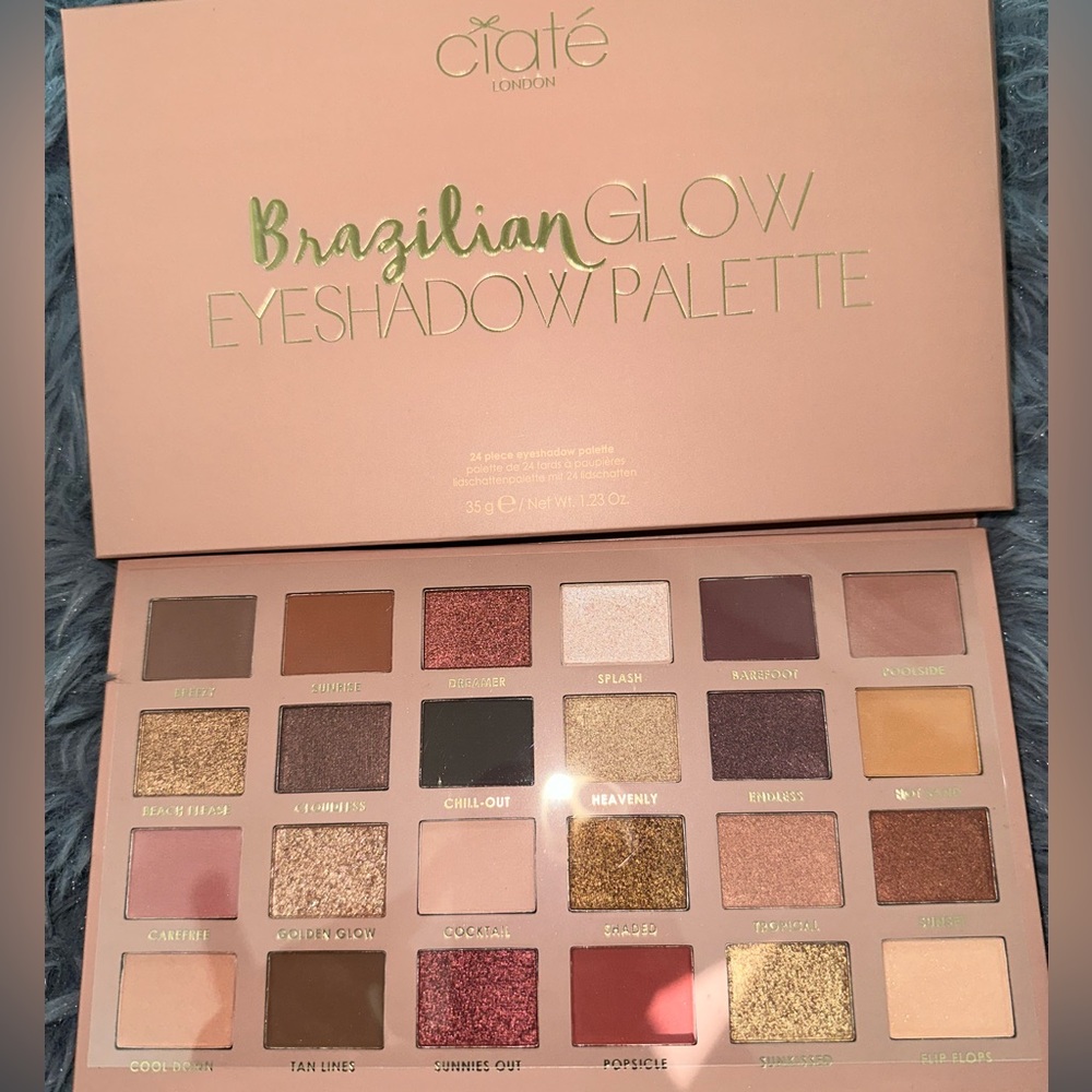New Ciate London Brazilian Glow Eyeshadow Palette
